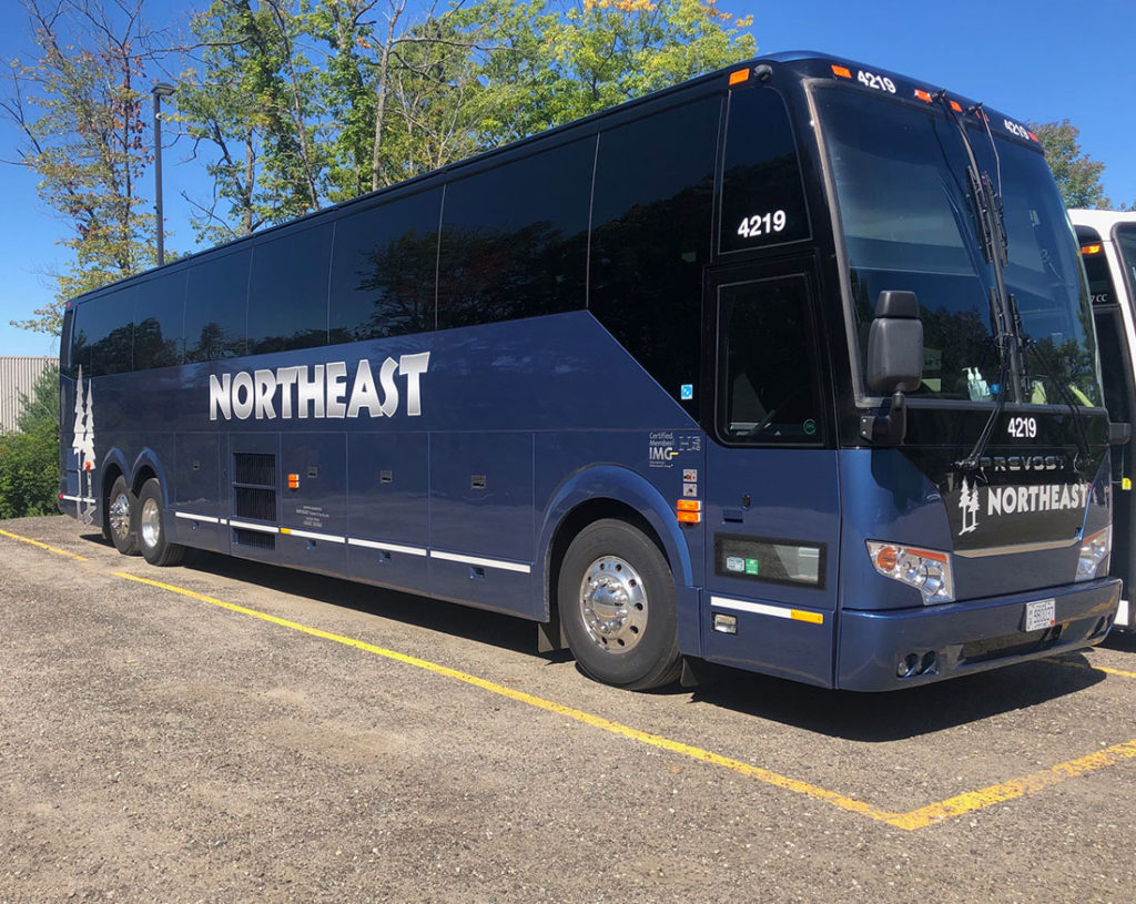 Charter Bus Rental Maine NorthEast Charter & Tour Co.